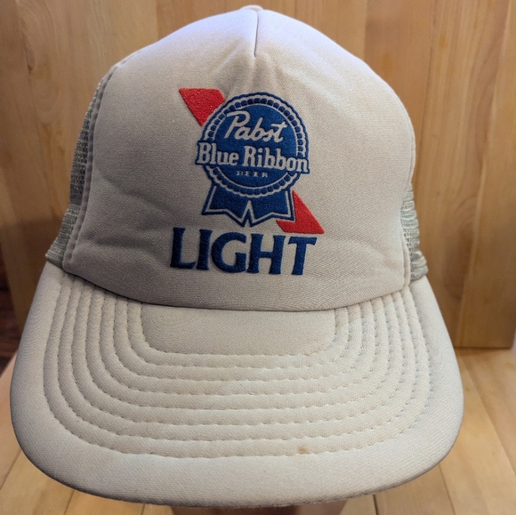 Blue Ribbon Light Cream Cap - Picture 1 of 8